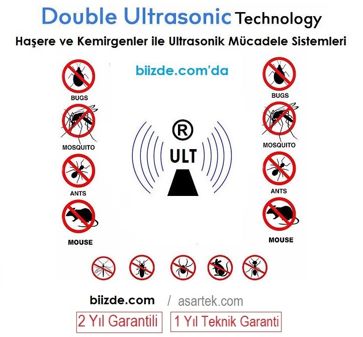 Ultrasonik Sinek ve Sivrisinek Kovucu A3