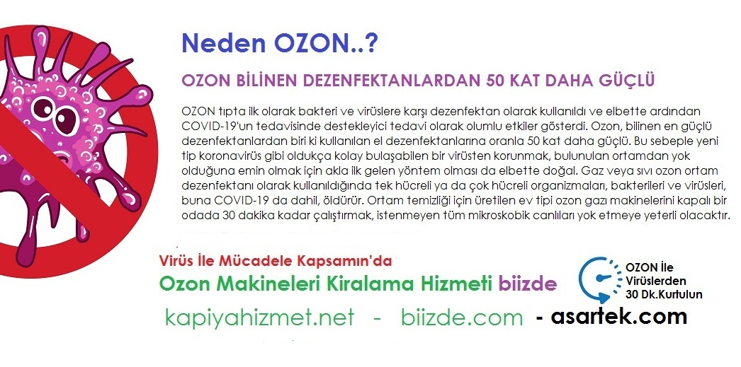 Ozon Makinesi Kiralama 2